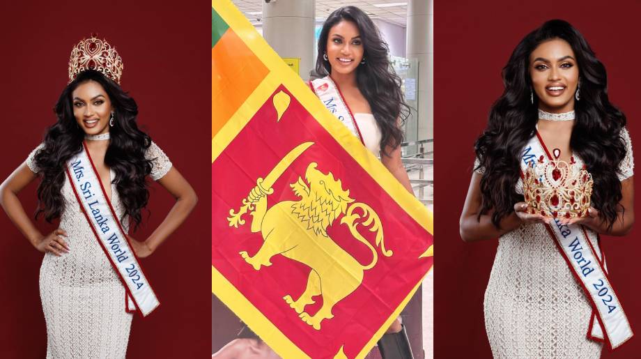 ලෝක විවාහක රූ රැජිණ කිරුල දිනා ලක් මව සරසන්න බලාපොරොත්තු ඇතිව, ඉෂාදි අමන්දා අමෙරිකාවට