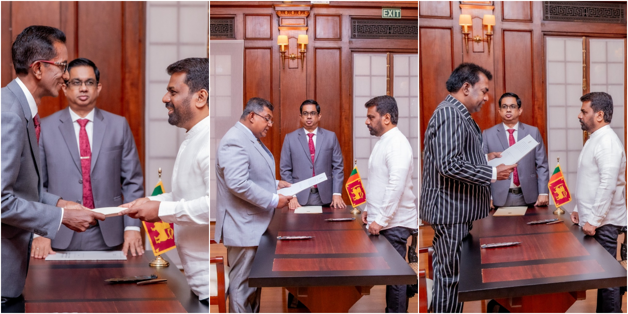 නව අභියාචනාධිකරණ විනිසුරන් තිදෙනෙක් දිවුරුම් දෙයි