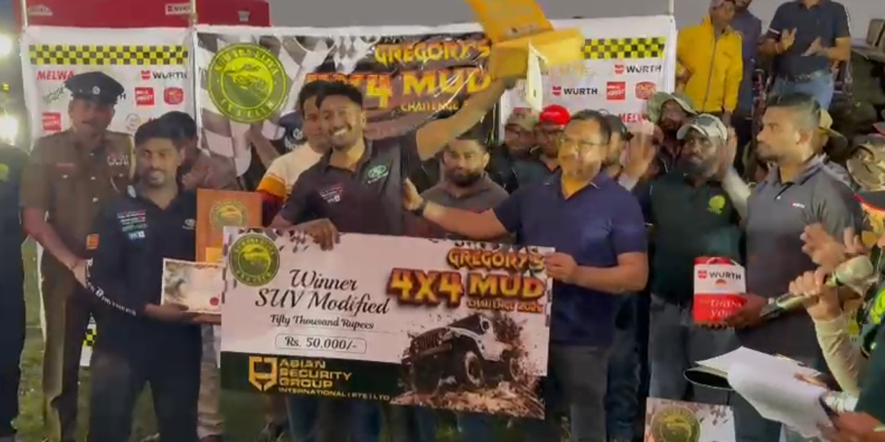 රෝවර් බ්රදර්ස් කණ්ඩායම මඩ් චැලේන්ජර් 2025 තරගාවලියේ SUV Modified කාණ්ඩය ජය ගනියි රෝවර් බ්රදර්ස් කණ්ඩායම මඩ් චැලේන්ජර් 2025 තරගාවලියේ SUV Modified කාණ්ඩය ජය ගනියි