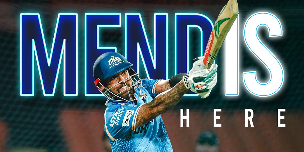කුසල් මෙන්ඩිස්ට අයි.පී.එල් වරම් කුසල් මෙන්ඩිස්ට අයි.පී.එල් වරම්