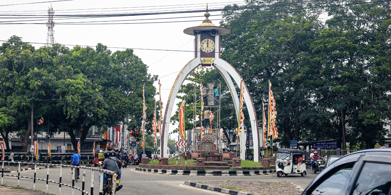අනුරාධපුර සහ මිහින්තලයට රථ ගාල් සිතියමක්