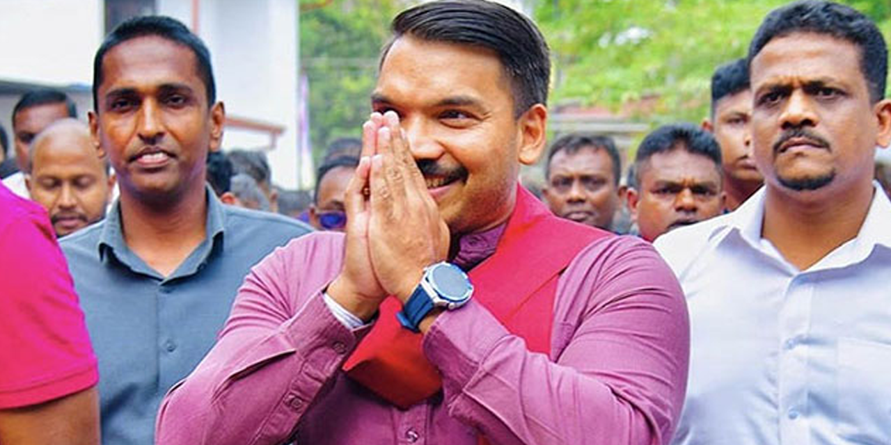 නාමල් රාජපක්ෂට එරෙහි වරෙන්තුව ආපසු කැඳවයි නාමල් රාජපක්ෂට එරෙහි වරෙන්තුව ආපසු කැඳවයි