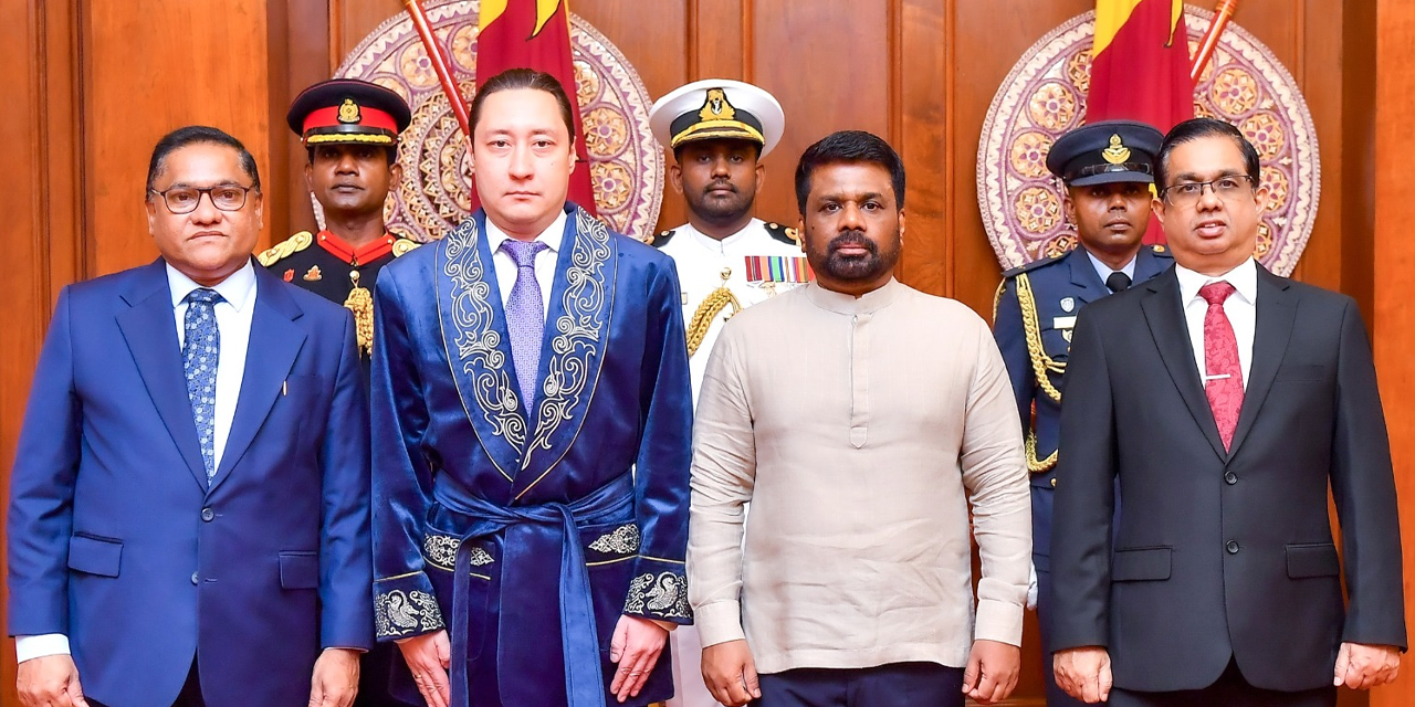 නව විදේශ තානාපතිවරු පස් දෙනෙක් ජනාධිපතිවරයා වෙත අක්තපත්‍ර භාර දෙයි