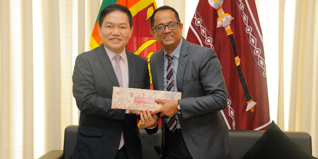 තායිලන්ත තානාපතිවරයා සහ කථානායකවරයා අතර හමුවක් තායිලන්ත තානාපතිවරයා සහ කථානායකවරයා අතර හමුවක්