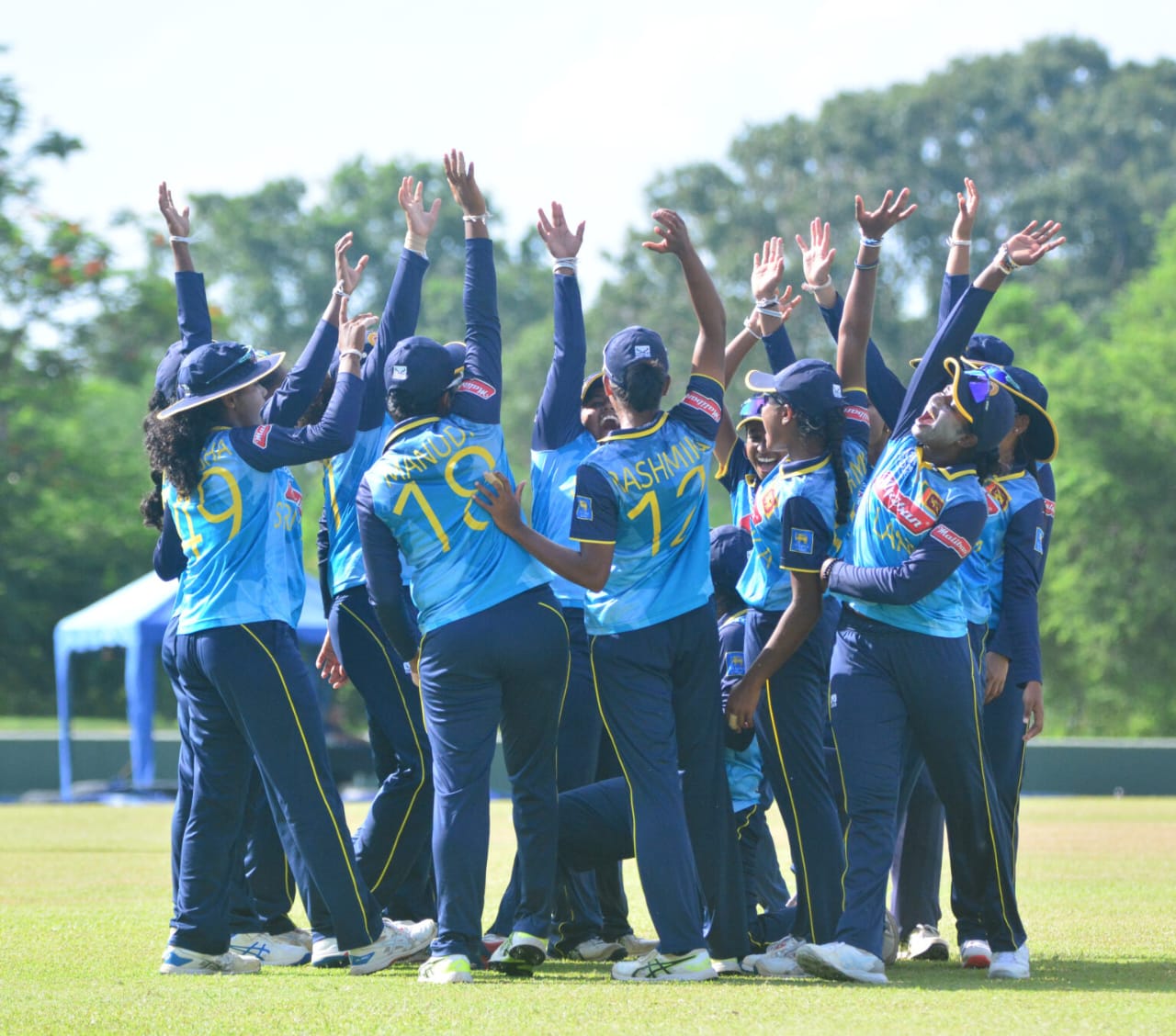 ශ්‍රී ලංකා යෞවනියන්ට පූර්ණ ක්‍රිකට් තරගාවලියේ ජය