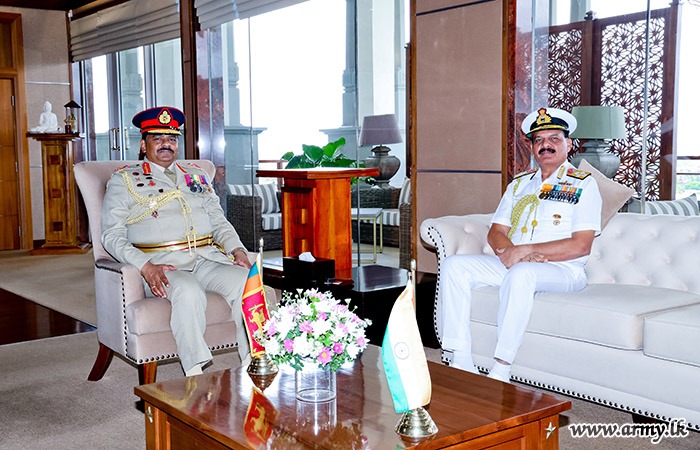 ඉන්දීය නාවික හමුදා මාණ්ඩලික ප්‍රධානී හමුදාධිපති හමුවක්