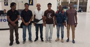 එරිත්‍රියාවේ රඳවාගෙන සිටි ශ්‍රී ලාංකික නාවිකයන් හය දෙනා මෙරටට