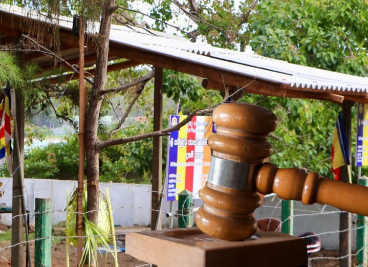 ත්‍රිකුණාමලය සම්බුද්ධ ජයන්ති විහාරයේ නැවත ඉදිකිරීම් තහනම්