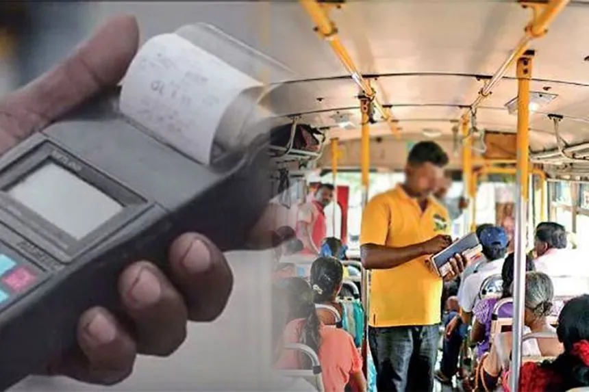 ටිකට් නොදුන් කොන්දොස්තරවරු 309කට හා මගීන් 8කට දඩ