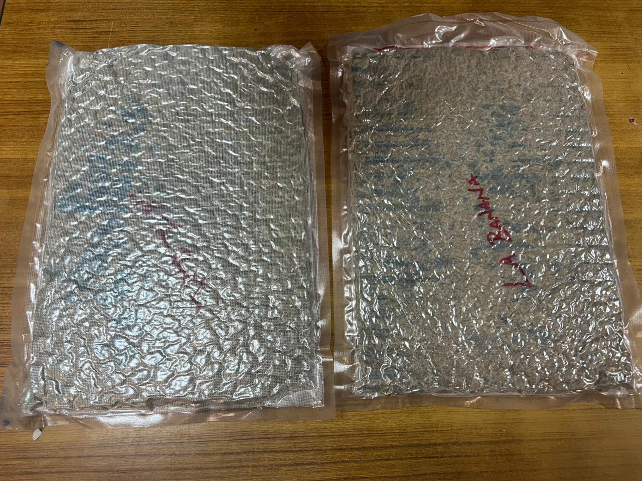 කෝටි දෙකක කුෂ් අරන්  කටුනායකට ආ ලාංකිකයා