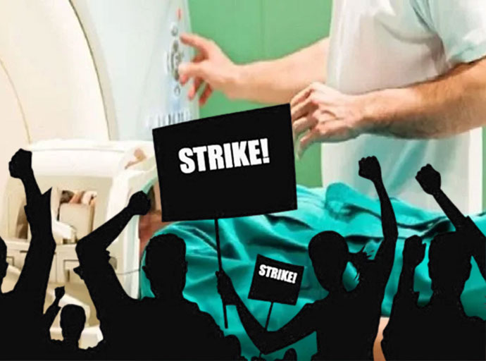 විකිරණ තාක්ෂණවේදීන් අද සිට අඛණ්ඩ වර්ජනයක