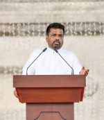 ශ්‍රී ලංකාව සාමයේ සහ මනුෂ්‍යත්වයේ දිවයින බවට පත් කරමු ලෝක සාමය පතා සිදු කෙරණු”එහිපස්සිකෝ” සාම පාගමනේ සමාප්ති  රාජ්‍ය උත්සවය අමතමින් ජනපති කියයි