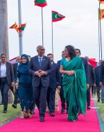 ශ්‍රී ලංකාවට පැමිණි මාලදිවයින් ජනාධිපති ආචාර්ය මොහොමඩ් මුයිසු මහතා පිළිගැනීමේ නිල රාජ්‍ය උත්සවය අද