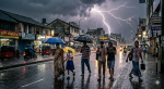 ඉදිරි දින කිහිපය තුළත් – අදත් තැන තැන තද වැසි