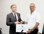 ෂැංහයි සහයෝගිතා සංවිධානයේ මහලේකම් සහ ඇමති ලාල්කාන්ත අතර හමුවක්
